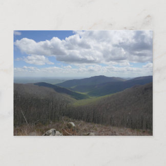 Appalachian Mountains in Spring Postcard