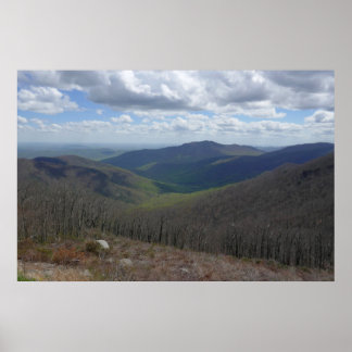 Appalachian Mountains in Spring Poster
