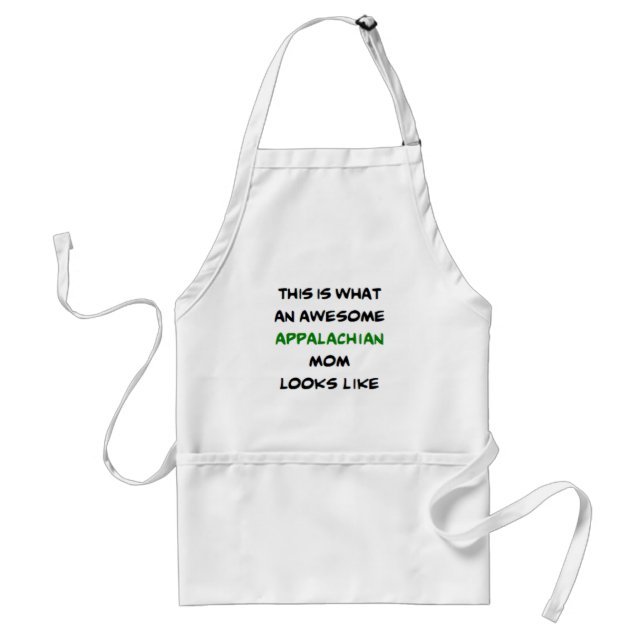 appalachian mum, awesome standard apron (Front)