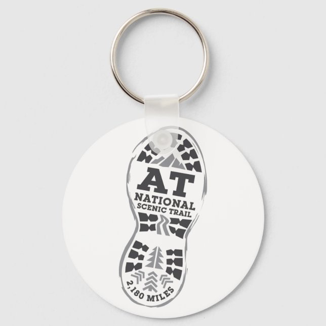 Appalachian National Scenic Trail Key Ring (Front)