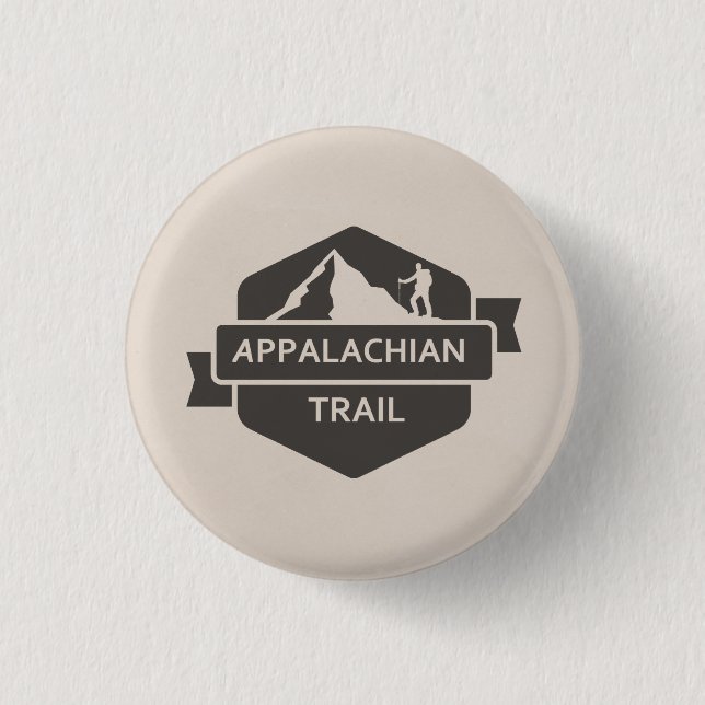 Appalachian Trail 3 Cm Round Badge (Front)