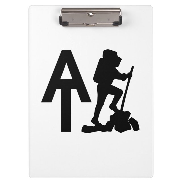 Appalachian Trail  -  AT  -  Bucket List Hike Clipboard (Front)