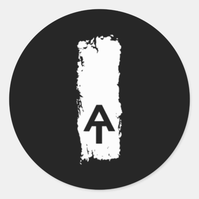Appalachian Trail Blaze Pocket Patch Classic Round Sticker (Front)