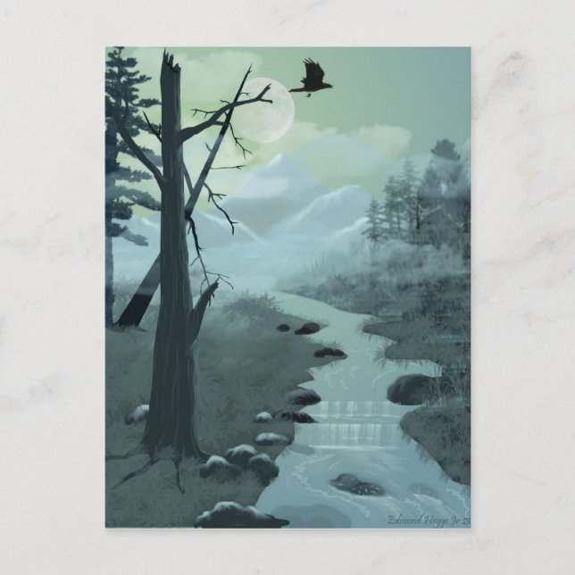 Appalachian Trail Creek Postcard (Front)