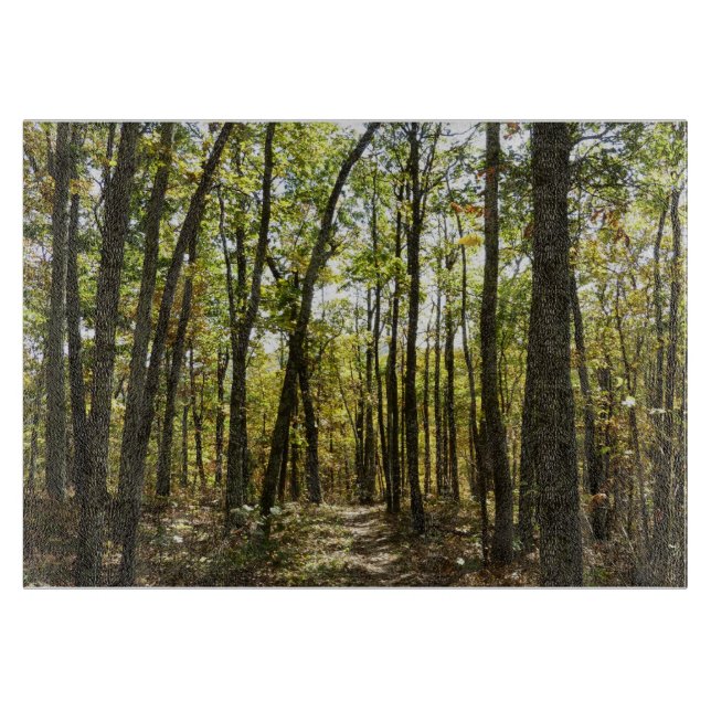 Appalachian Trail in October at Shenandoah Cutting Board (Front)
