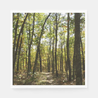 Appalachian Trail in October at Shenandoah Napkin