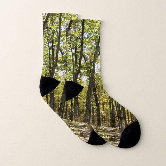 Appalachian Trail in October at Shenandoah Socks (Pair)