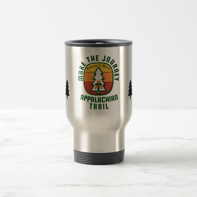 Appalachian Trail Make The Journey  Travel Mug (Center)