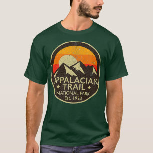 Appalachian Trail National Park Vintage Hiking T-Shirt