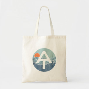 Appalachian Trail Outdoor Scene Hiking Shirt Tote Bag