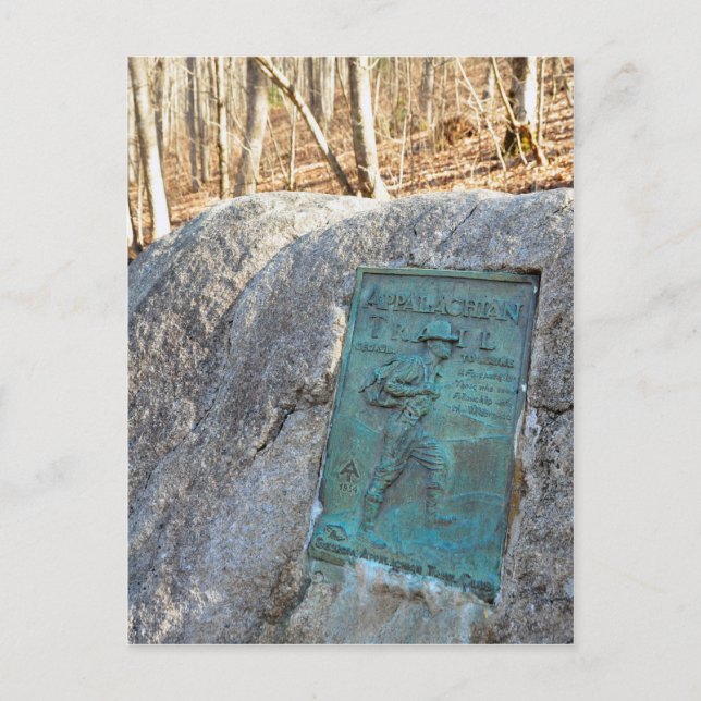 Appalachian Trail Plaque Unicoi Gap GA Mug Postcard (Front)