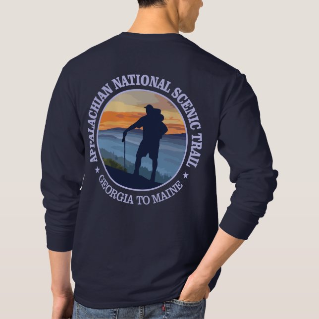 Appalachian Trail (rd)3 T-Shirt (Back)