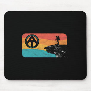 Appalachian Trail Retro Mcafee's Knob Hiking Mouse Pad