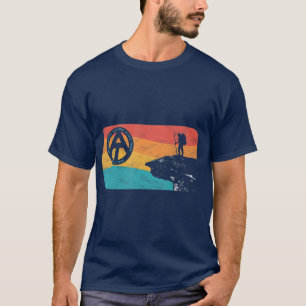 Appalachian Trail Retro McAfees Knob Hiking T-Shirt