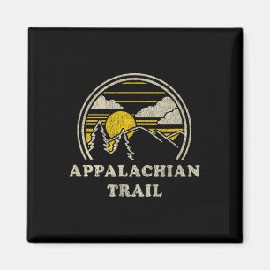 Appalachian Trail T Shirt Vintage Hiking Mountains Magnet