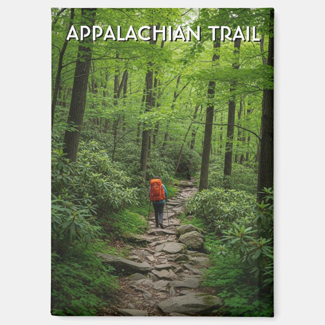 Appalachian Trail Travel Magnet (Front)