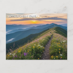 Appalachian Trail Travel Postcard