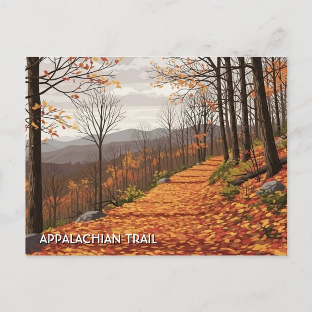 Appalachian Trail Travel Postcard (Front)