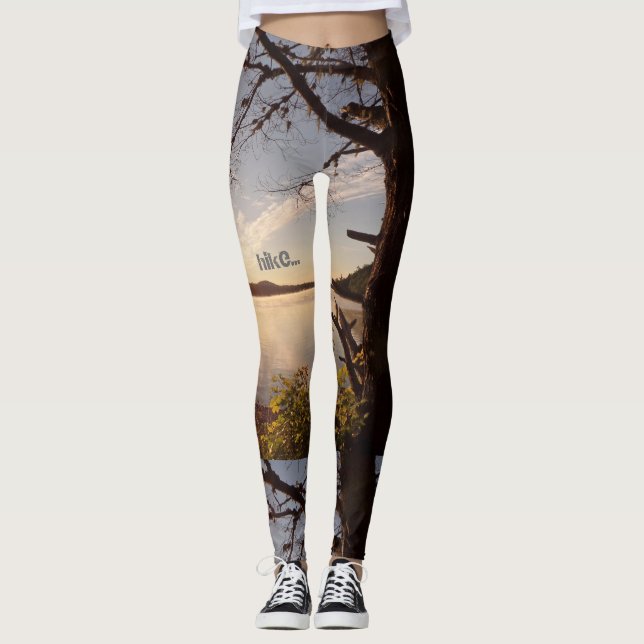 appalachian trail yoga leggings (Front)