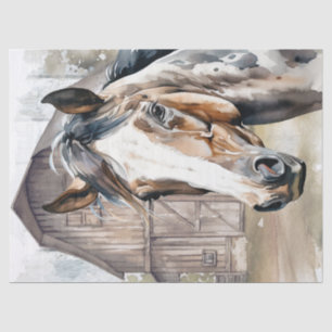 Appaloosa Horse Decoupage Tissue Paper