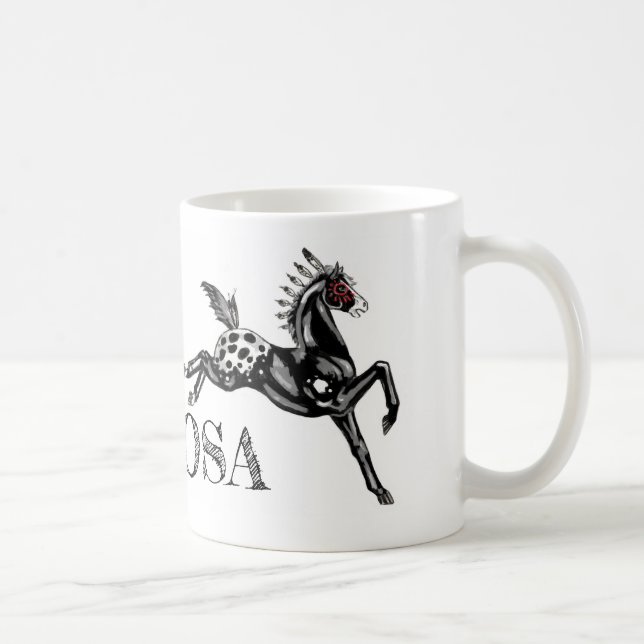 appaloosa horse mug (Right)