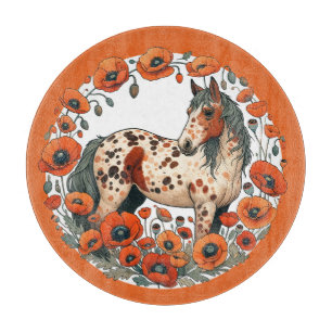 Appaloosa Horse Poppy Appy Horses Cutting Board
