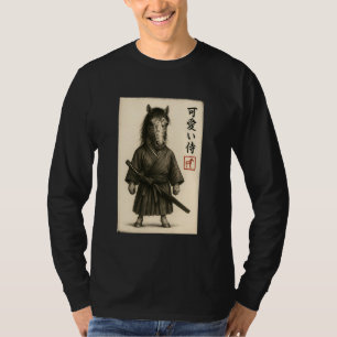Appaloosa Horse Samurai Ink Art Sumi-e Style Novel T-Shirt