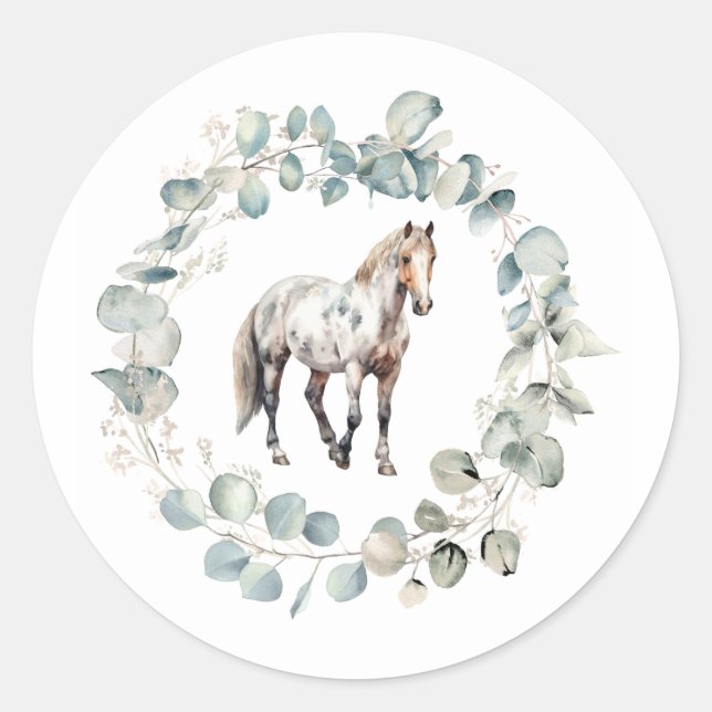 Appaloosa Horse Stickers (Front)