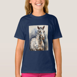 Appaloosa Horse Watercolor Leopard Shirt  Spotted