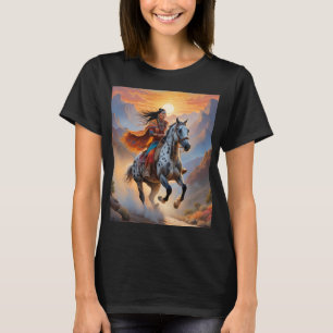 Appaloosa Horse Watercolor Leopard  T-Shirt