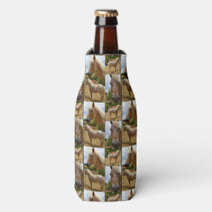 Appaloosa Horses Photo Collage, Bottle Cooler