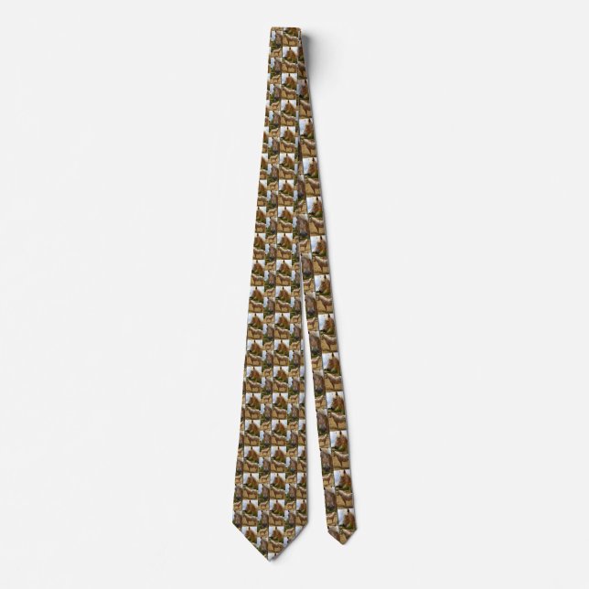 Appaloosa Horses Photo Collage, Tie (Front)