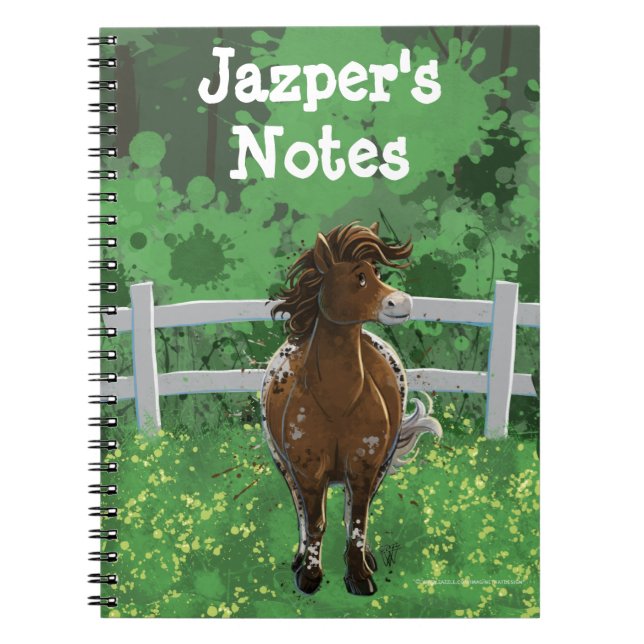Appaloosa Painted Pony Notebook (Front)
