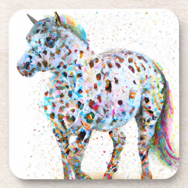 Appaloosa Pony Coaster (Front)