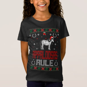 Appaloosas Rule Pet Lovers Christmas Ugly Sweater 
