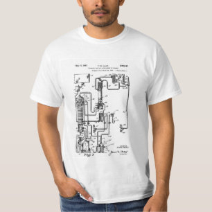 Apparatus for the distillation of alcohol patent T-Shirt