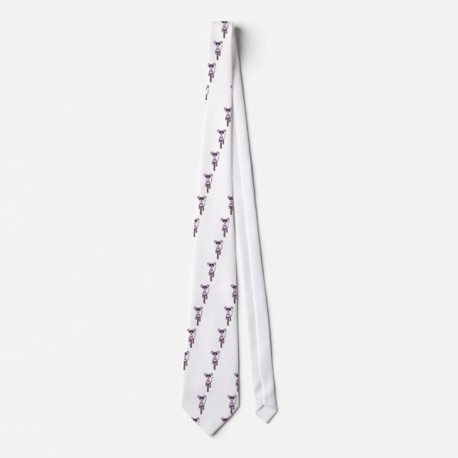 Apparel, Cute Girl Mouse Costume Tie (Front)