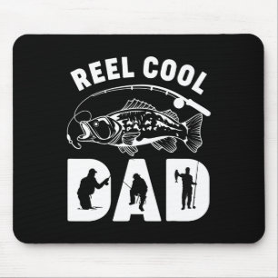 Apparel Funny Fishing Reel Cool Dad Fathers Day  Mouse Pad