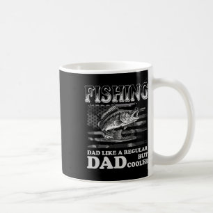 Apparel Vintage Fishing Dad Like A Regular Dad Fat Coffee Mug