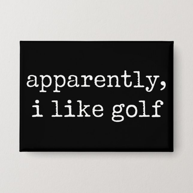 Apparently, I Like Golf Lover Golfing Golfer (Front)