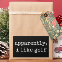 Apparently, I Like Golf Lover Golfing Golfer