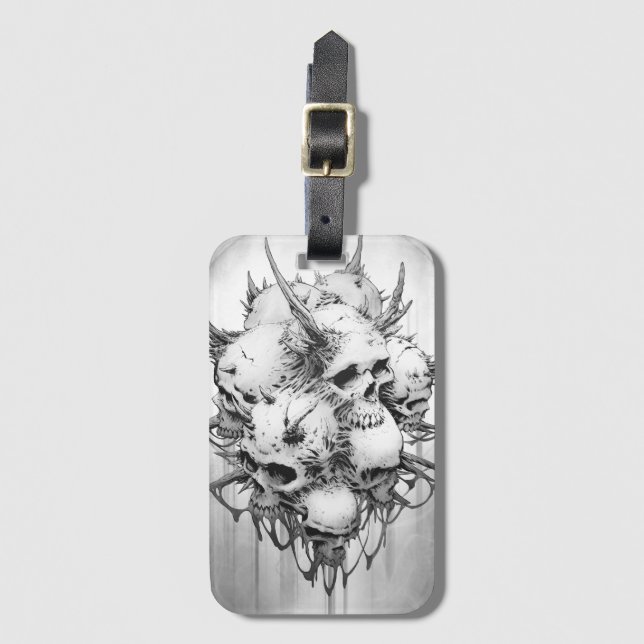Apparition of Death Luggage Tag (Front Vertical)