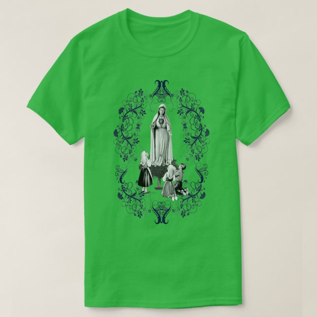 Apparition of Our Lady of Fatima T-Shirt (Design Front)