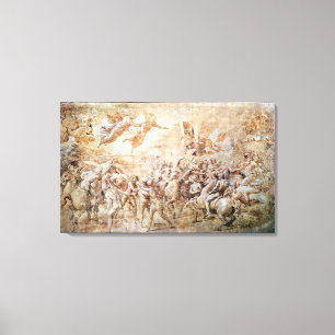 Apparition of St. Peter and St. Paul Canvas Print