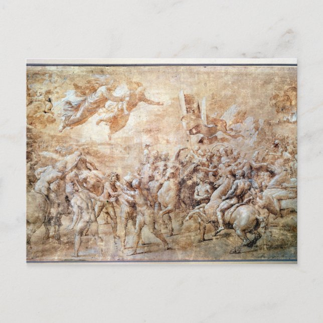 Apparition of St. Peter and St. Paul Postcard (Front)