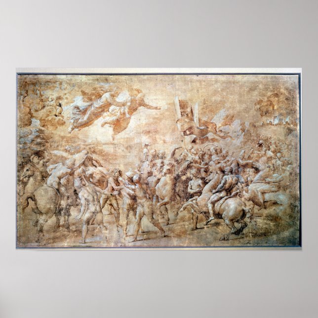 Apparition of St. Peter and St. Paul Poster (Front)