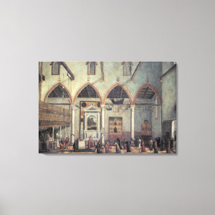 Apparition of the Crucified of Mount Ararat in the Canvas Print