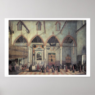 Apparition of the Crucified of Mount Ararat in the Poster