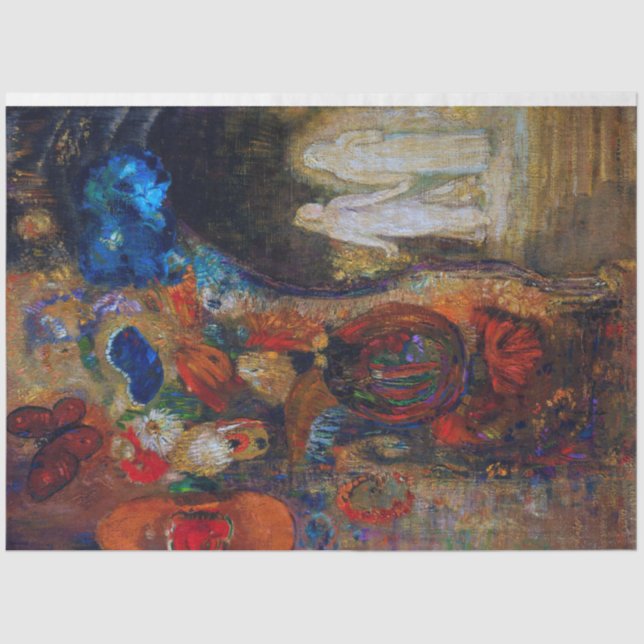 Apparition, Redon Tissue Paper (Front)