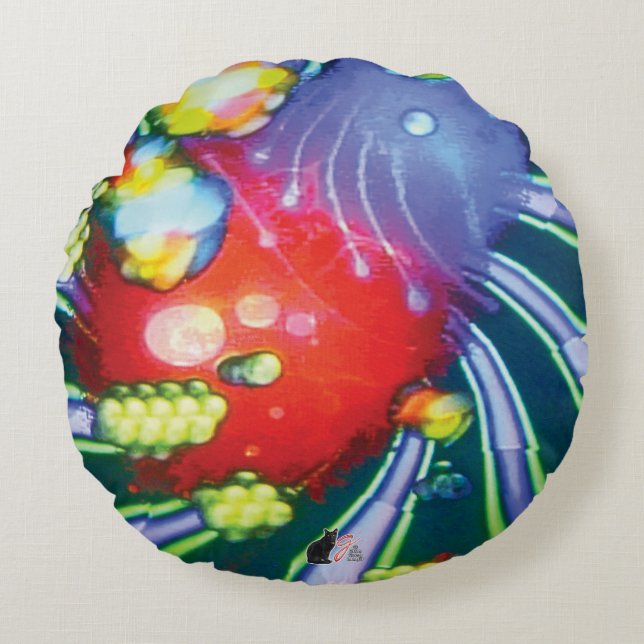 Apparition Spice Round Cushion (Front)